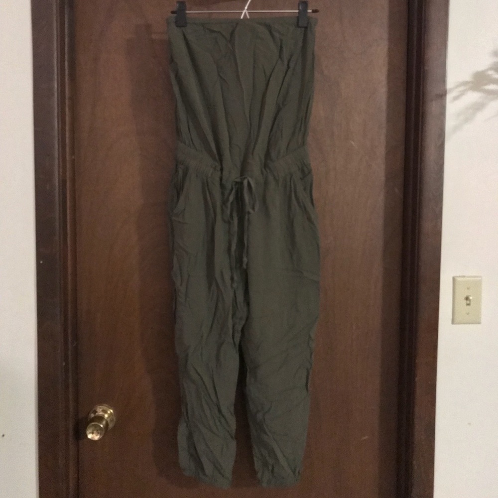 Olive/Camo Green Jumpsuit